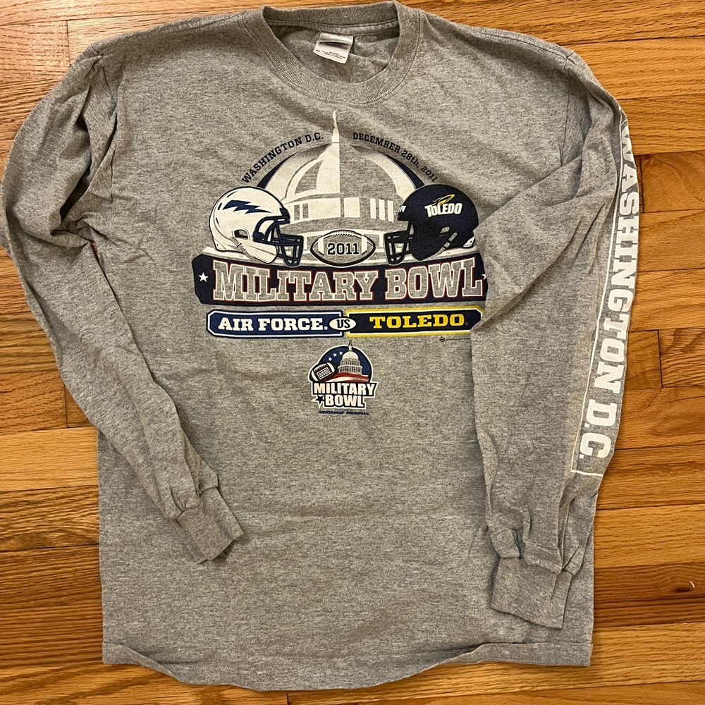2011 Military Bowl long sleeve t-shirt
